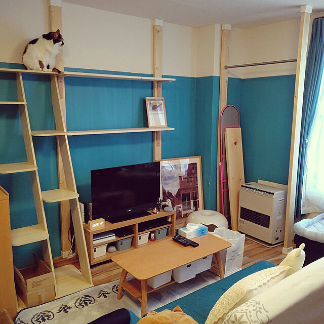 muchosuのニトリ-ローボード(トゥオレ100 NA) の家具・インテリア写真