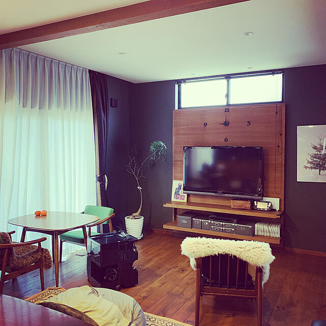 marukoの-ボビーワゴン 2段2トレイ ブラックの家具・インテリア写真
