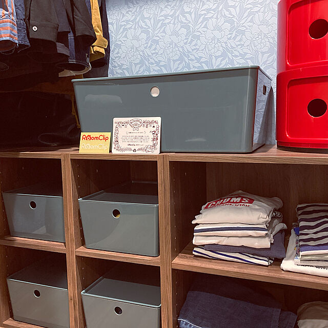 keitoのイケア-KUGGIS クッギス 収納ボックス ふた付きの家具・インテリア写真