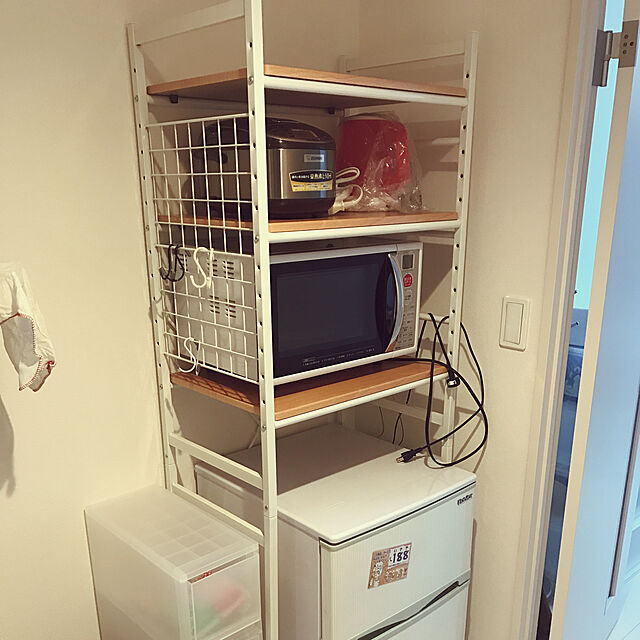 mariのアイリスオーヤマ-三段冷蔵庫ラックの家具・インテリア写真
