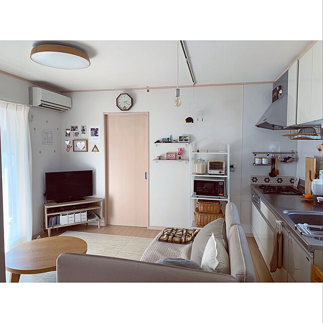kaのイケア-YLLEVAD イレヴァード コラージュフレーム 写真4枚用の家具・インテリア写真