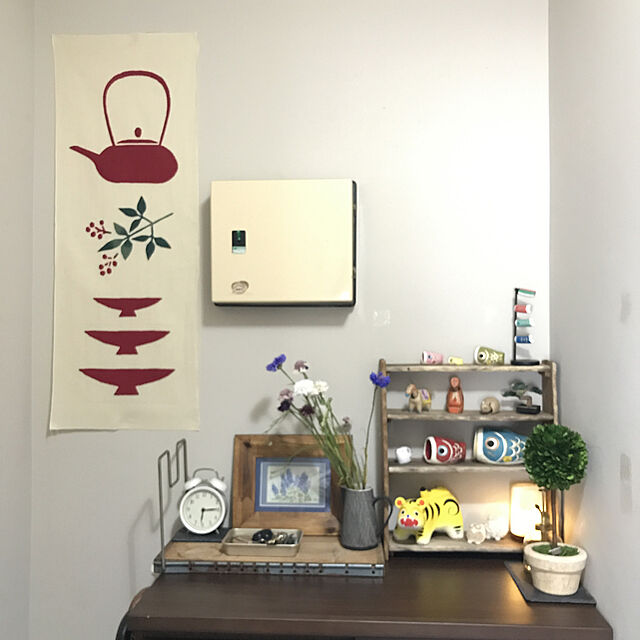 rikaのニトリ-シューズボックス(モミジ80 DBR) の家具・インテリア写真