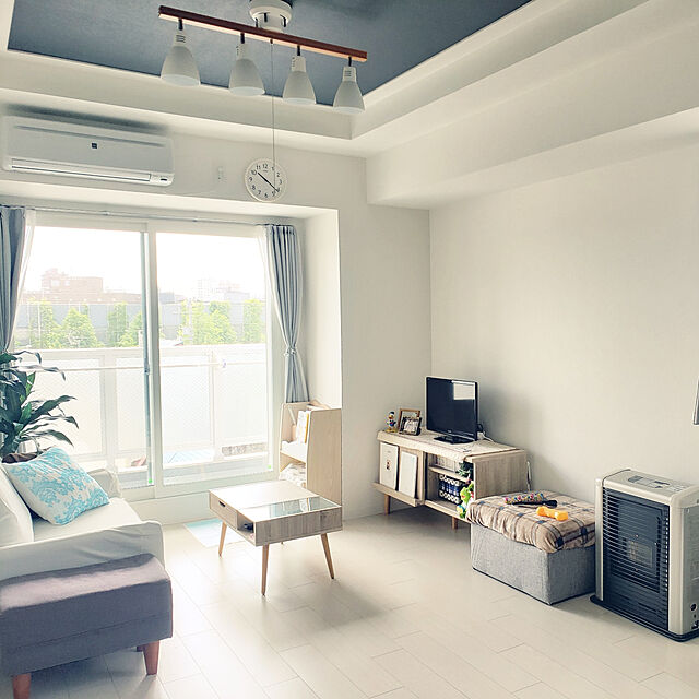 okayageのニトリ-カジュアルソファ(パック3 GR) の家具・インテリア写真