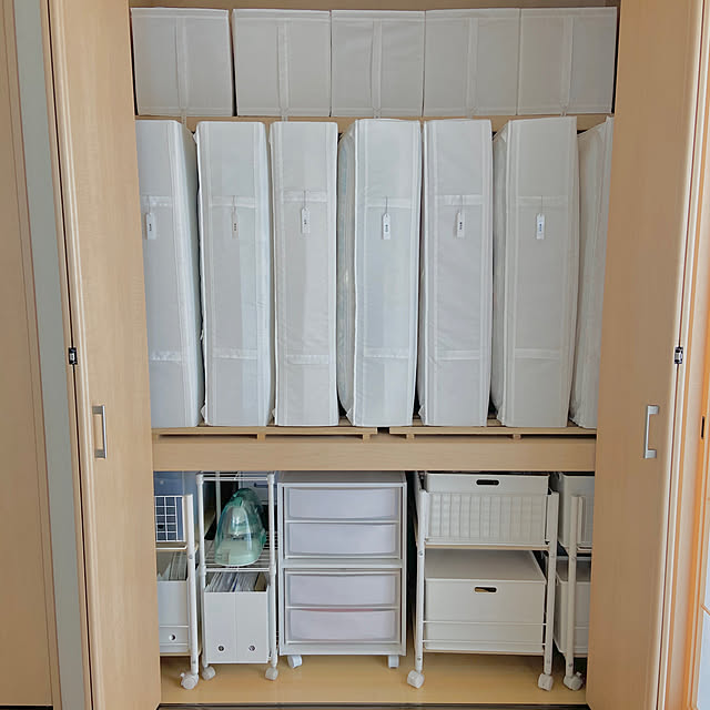 miyuのイケア-【IKEA -イケア-】SKUBB - スクッブ - 衣類収納ケース ホワイト 93×55×19 cm (902.903.59)の家具・インテリア写真