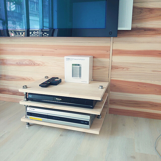 nireiの-杉 壁板 羽目板 無節・上小　(木材 11×130×1985　12枚） 3束（36枚）セット 本実めすかし加工の家具・インテリア写真