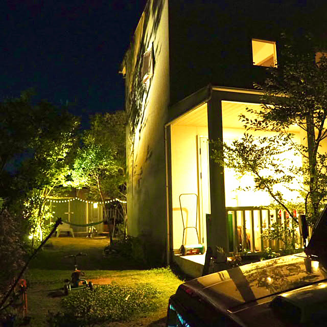 keeのタカショー-タカショー ホームEX アップライト ソーラー 約W10.9×D10.9×H12.2cmの家具・インテリア写真