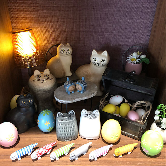 natsumama6566の海洋堂-カプセルＱミュージアム リサ・ラーソン　Mikey Lots of cats Collection 全6種セット (ガチャ ガシャ コンプリート)の家具・インテリア写真