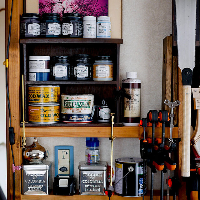 yudemaru__DIYのターナー色彩-ターナー色彩(Turner Color) 水性ペイント アイアンペイント 黒皮鉄ブラック IRK20020 200mlの家具・インテリア写真