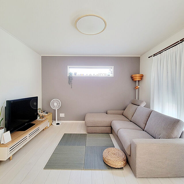 suzuのニトリ-スツール ロー(ウォーターヒヤシンス) の家具・インテリア写真