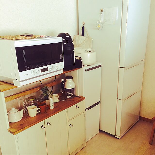 nina26の東芝-東芝 冷凍 冷蔵庫 380(L) 右開き GR-H38SXV(ZW)の家具・インテリア写真