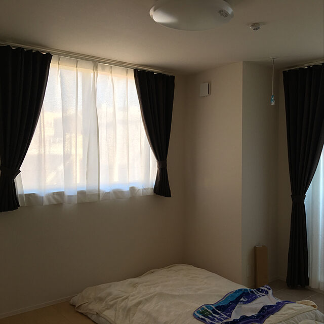 hayakoma_71のニトリ-遮光1級・遮熱・防炎カーテン(ファイン モカ 100X140X2) の家具・インテリア写真