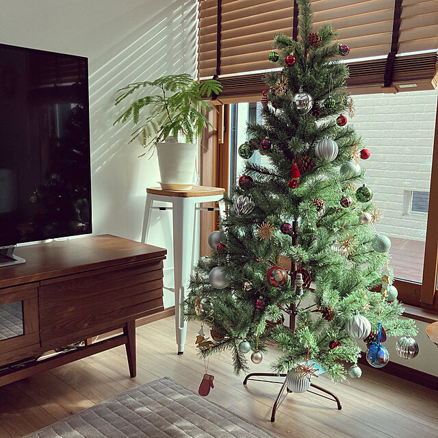 youk2519の-[エントリーで+13%〜] クリスマスツリー 150 おしゃれ オーナメント 飾り セット 雪化粧 北欧 白 ホワイト クリスマス ツリー 雪 クリスマスツリーの木 プレゼの家具・インテリア写真