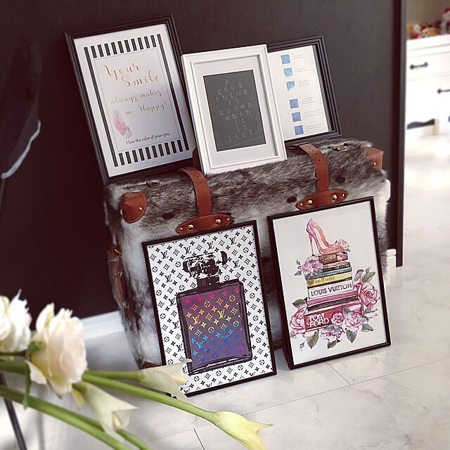 kazehaの-5/6まで2枚セット【全100種】アートポスター 北欧 ポスター A4　ART デザイン アートプリント インテリアの家具・インテリア写真