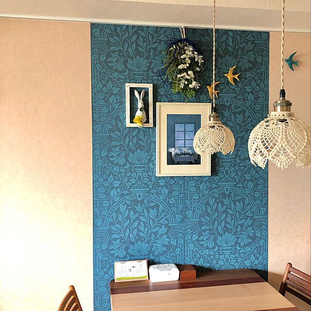 mochi2usagiの-ウォールデコレーション「バード（ホワイト）」（Sサイズ）の家具・インテリア写真