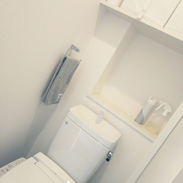 rumi_home169の-今治タオル フェイスタオル ロハコ限定 LOHACO lifestyle towel グレー トイレ用 約34cm×75cm 2枚 オリジナルの家具・インテリア写真