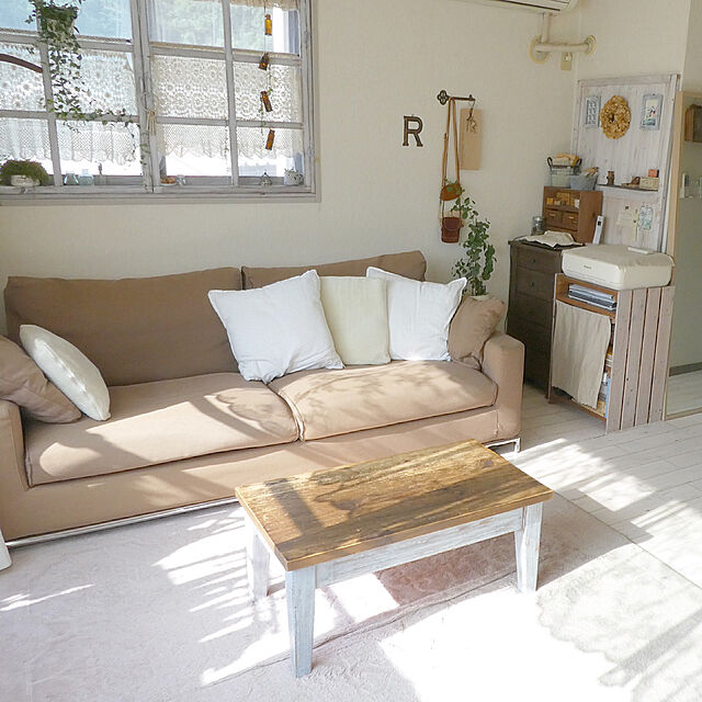ai.のイケア-IKEA/イケア　GURLI　クッションカバー　ホワイト　50x50cmの家具・インテリア写真