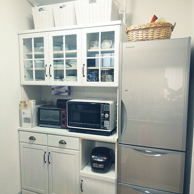 ニトリ　ミランダ　キッチンボード　食器棚