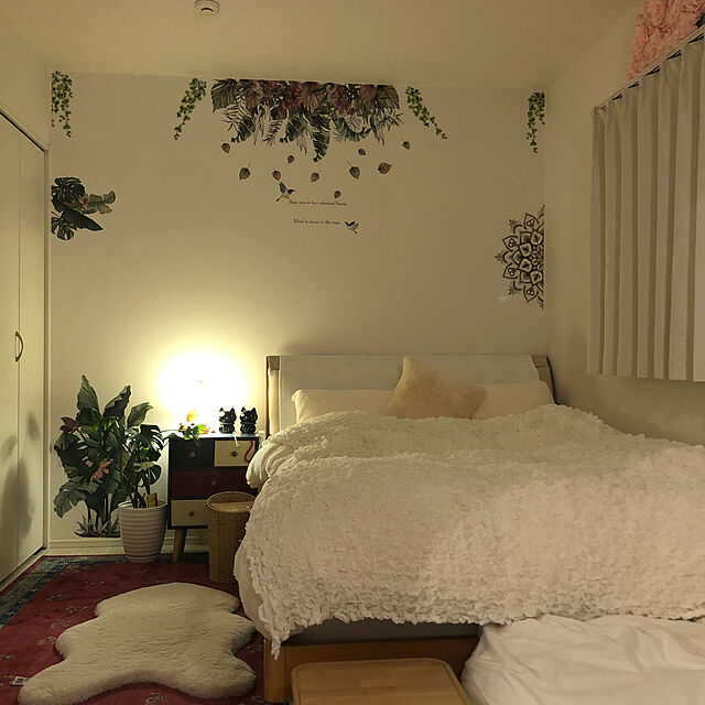 mikenekoのイケア-RABBLA ラッブラ ふた付きボックスの家具・インテリア写真