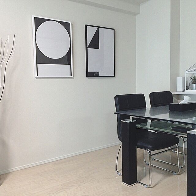 chiem27の-マクログラフィ「i」 モノクロ ポスター Playtype プレイタイプ　北欧 デンマークの家具・インテリア写真