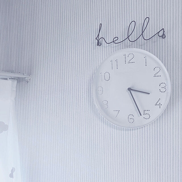 nanaha778のイケア-IKEA イケア TROMMA トロマ 時計 ウォールクロック, ホワイト25 cm 604.542.91【メール便不可】の家具・インテリア写真