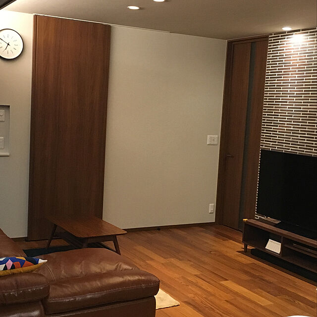 yoyoorzのニトリ-カウチソファ(ビンテージ3KD LC MBR) の家具・インテリア写真