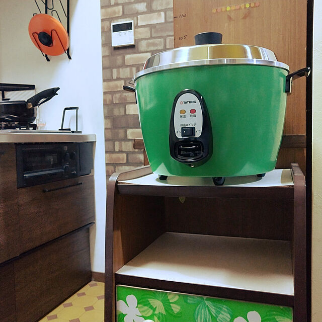 curekinokoの-大同電鍋楽天公式販売店ー 10合 Lサイズ　電源コード脱着式　 外鍋アルミ製（緑）の家具・インテリア写真