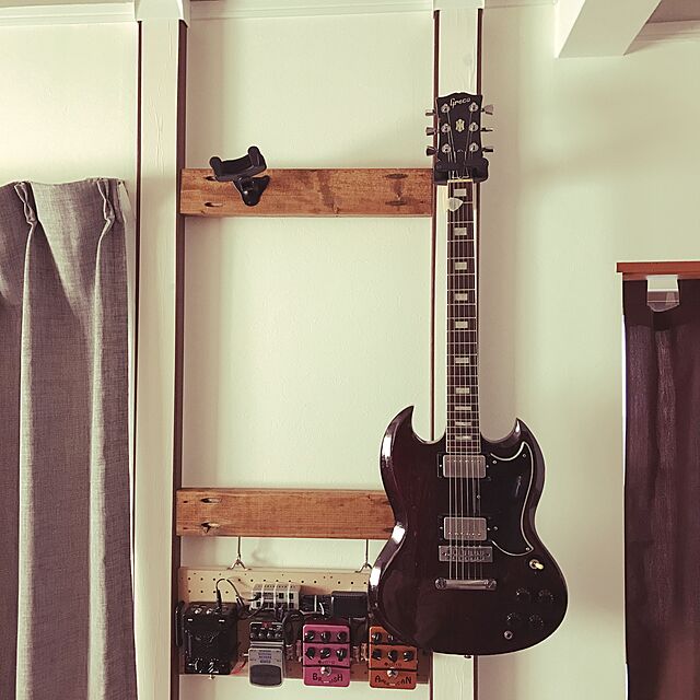 kubo78のHERCULES-HERCULES ギターハンガー GSP39WBの家具・インテリア写真