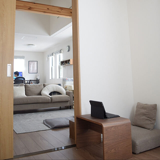 fujiのニトリ-サイドテーブル(セリス3935 MBR) の家具・インテリア写真