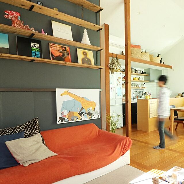 nunocoto-fabricの-ファブリックポスター：Safari（サタケシュンスケ）の家具・インテリア写真