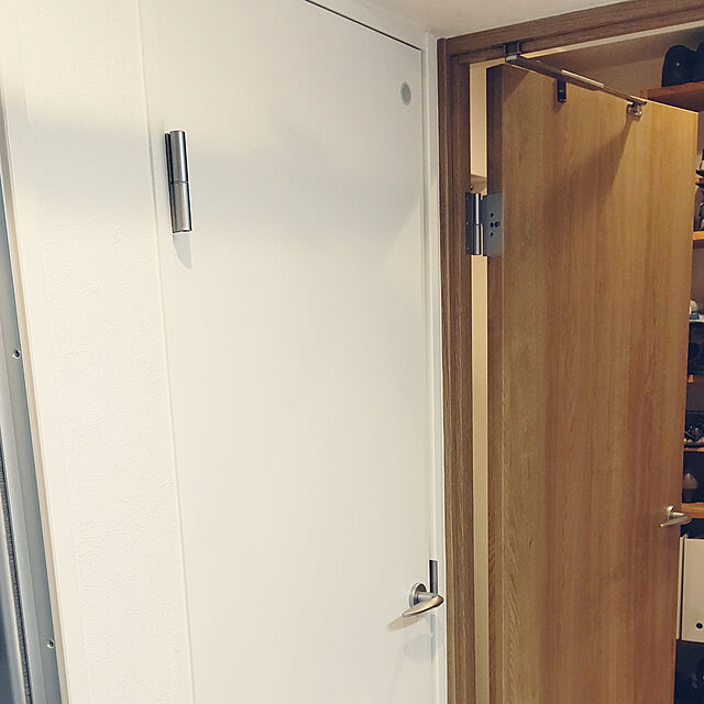hihaの-パナソニック　ベリティス　内装ドア部材レバーハンドル　A1型　間仕切錠/サテンシルバー(塗装)【MJE2HA12ST】の家具・インテリア写真