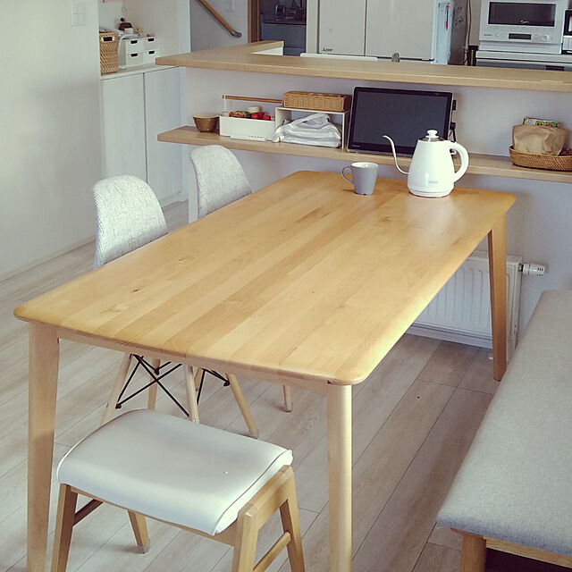 totoのニトリ-ダイニングテーブル (NコレクションT-05 165 NA） の家具・インテリア写真