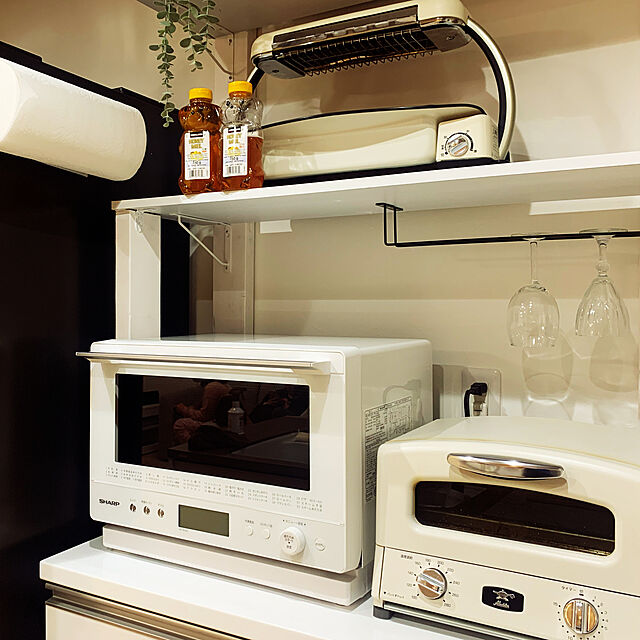 Amiの-シャープ 26L 2段調理 過熱水蒸気オーブンレンジ PLAINLY RE-WF261-W ホワイト系【送料無料】【KK9N0D18P】の家具・インテリア写真