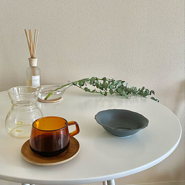 31minoの-KINTO SEPIA カップ＆ソーサー 270ml アンバー 21742　耐熱ガラス　コーヒーカップ　紅茶の家具・インテリア写真