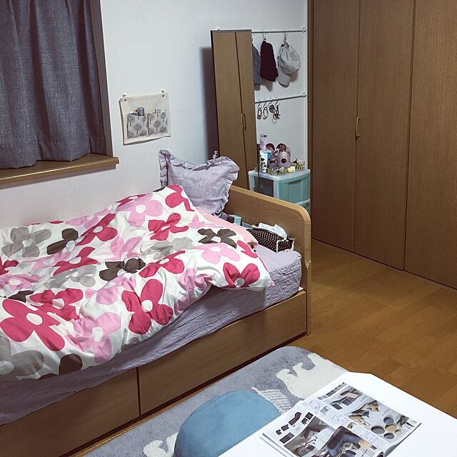 Koharuuuuのニトリ-折りたたみテーブル シャイン　7550(WH)  【玄関先迄納品】の家具・インテリア写真