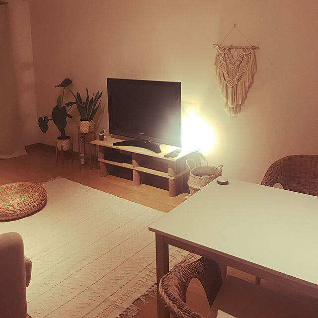 kyのニトリ-ダイニングテーブル(フレッツ2 130 LBR) の家具・インテリア写真