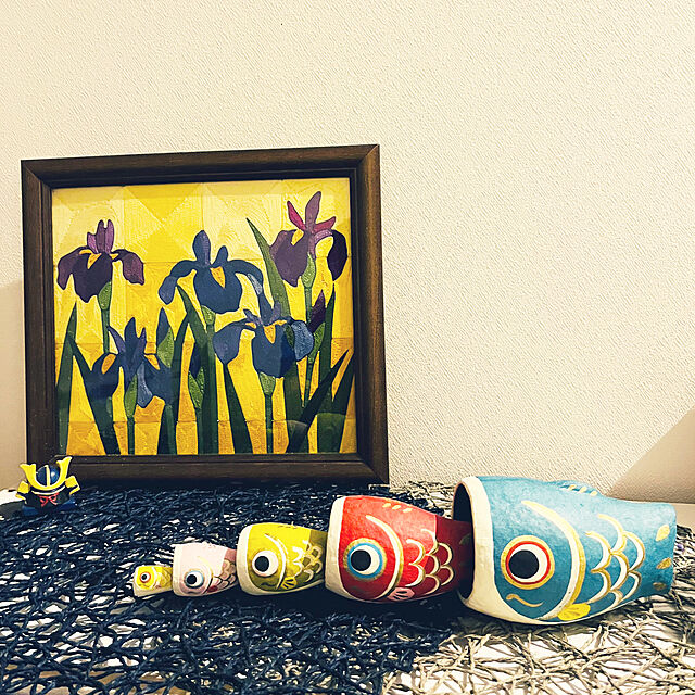 kazu15の-五月飾り 五月人形 張子 鯉のぼり はりこーシカ 5個入り コンパクト マトリョーシカ 室内 かわいい おしゃれの家具・インテリア写真