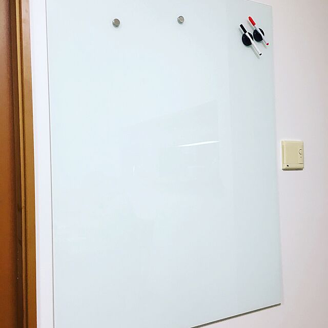 honokichi321の-ホワイトボード ガラス ガラスボード ガラス製 ウォールボード 壁面 壁掛け オフィス 会議室 店舗 強化ガラス シンプル マグネット 磁石 メモ 170x80cm おしゃれ 新生活の家具・インテリア写真
