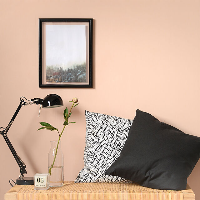 kabegamiyahonpoの-【メール便OK】 ミレニアルピンクのペンキ 《 水性塗料 》つや消し [ イマジンミレニアルピンクカラーズ ( パウチ カラーサンプル ) Imagine Millennial Pink Colors ]の家具・インテリア写真