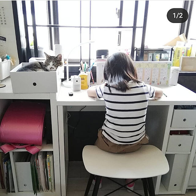 yuuのイケア-IKEA(イケア)FLUNSマガジンファイル4ピース★の家具・インテリア写真