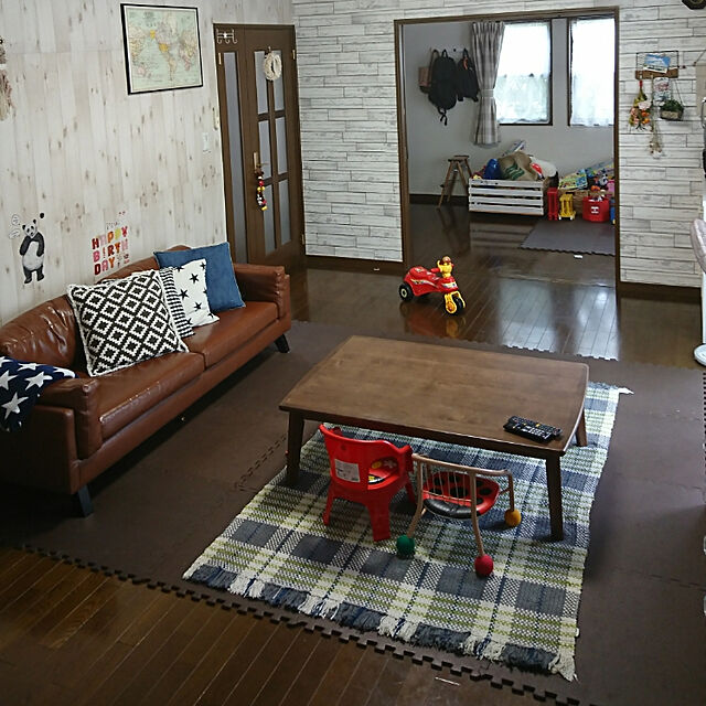 dadaのニトリ-クッションカバー(IN フォルテ BR) の家具・インテリア写真