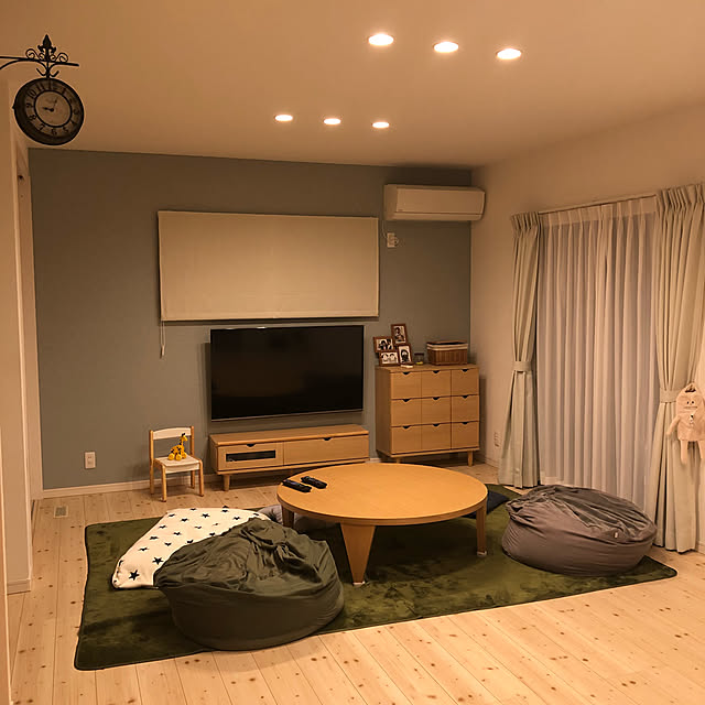 hgk5018のニトリ-リビングチェスト(ルフィ2 80NA) の家具・インテリア写真