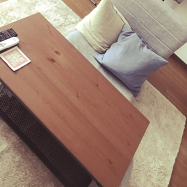 naaaaaのイケア-IKEA イケア コーヒーテーブル 幅90cm×奥行き50cm FJALLBO ブラック 303.403.81の家具・インテリア写真