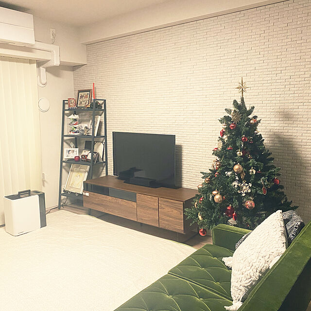 Mioの-クリスマスツリー おしゃれ 北欧 150cm 高級 フィルムポットツリー LED付き オーナメント 飾り セット ツリー スリムの家具・インテリア写真