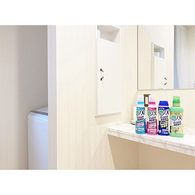 hii--の-ハイター ワイドハイター クリアヒーロー クレンジングパウダー 本体/清潔なホワイトフローラルの香り 530g 洗剤 アットコスメ 正規品の家具・インテリア写真