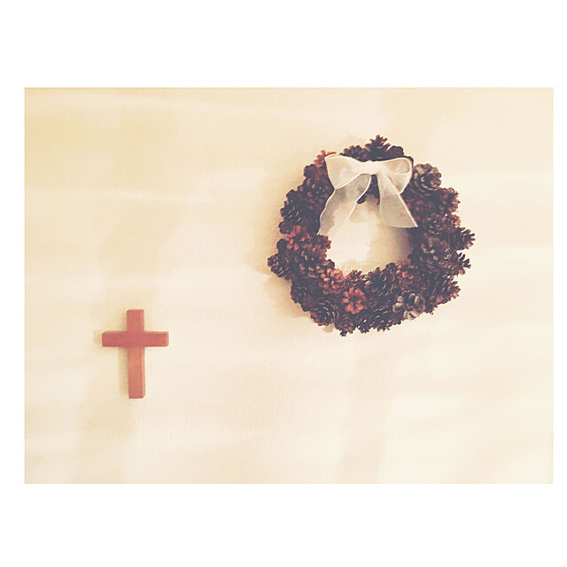 fuの-十字架 クロス Sサイズ (全3種類) ハロウィン クリスマス 飾り 木製 壁掛け モチーフ雑貨 ウォールデコ クリスマス 北欧 インテリア 雑貨 インテリア小物 置物 おしゃれ かわいい オブジェの家具・インテリア写真