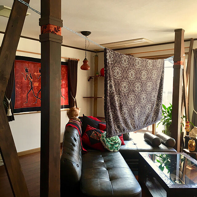 aiaiの-オーエ マイランドリーII 洗濯ロープ ハンガーストップ 5m ブルー （洗濯紐/物干しロープ）の家具・インテリア写真