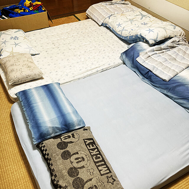 lalaのニトリ-ボリューム&消臭 寝具３点セット ふとん用 セミダブル の家具・インテリア写真