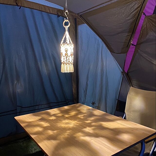 KOMARINのスノーピーク-[エントリーで最大P4倍!〜5/28火9:59まで]スノーピーク ワンアクションテーブルロング竹 LV-015T Single Action Table Long Bambooの家具・インテリア写真