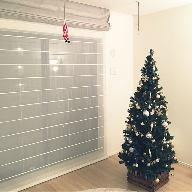 Kotaroの-180cmスリム濃緑 品質保証 高級ツリー 木枠付　クリスマスツリー スリム　2年保証の家具・インテリア写真