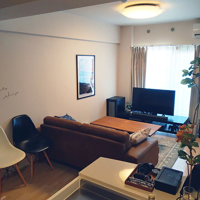 s.satoshの-【50%OFF】Google Home Mini チャコール（グーグル ホーム ミニ チャコール）の家具・インテリア写真